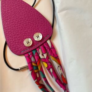 Hermès
Petit H leather bag charm